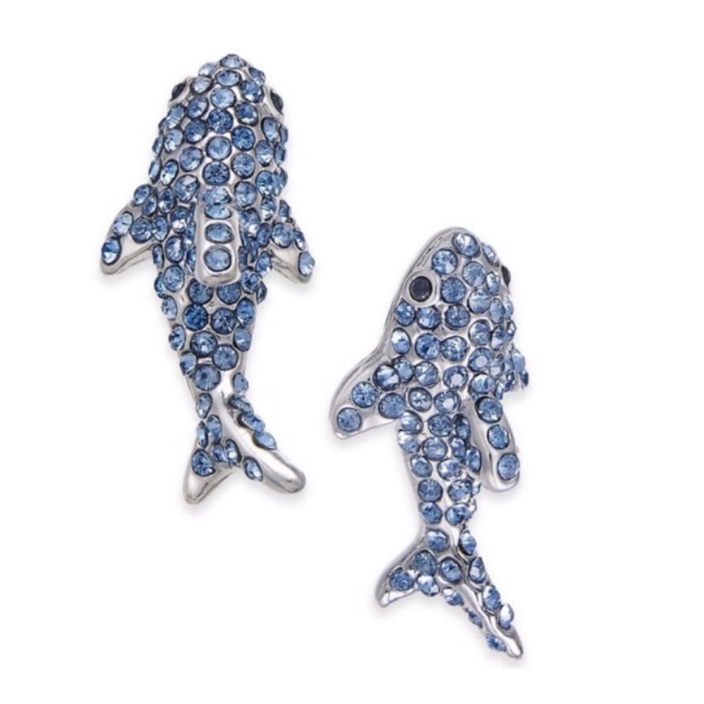 🆕 KATE SPADE • California Dreamin’ Shark Earrings